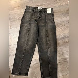 Abercrombie Kids Jeans new tags high waist mini mom 13/14 short